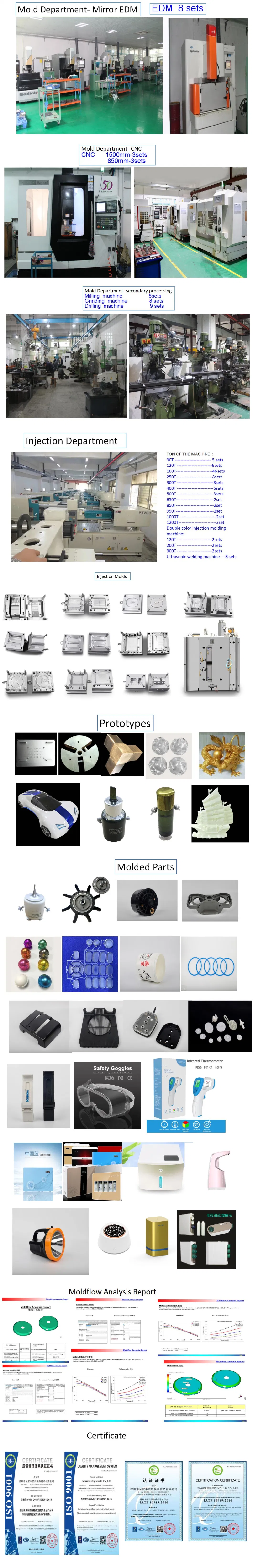 High Precision Plastic Mold High Performance Material Mold Plastic Products Injection Molding